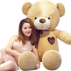 60cm-200cm Giant Teddy Bear Plush Toys Soft Teddy BearPopular Birthday Valentine Gifts For Girls Kids