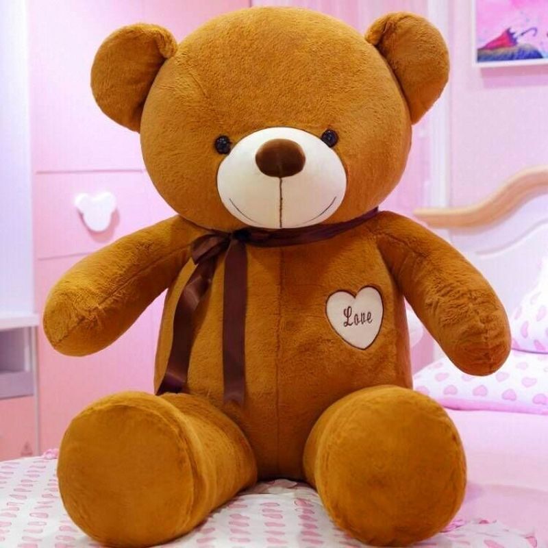 60cm-200cm Giant Teddy Bear Plush Toys Soft Teddy BearPopular Birthday Valentine Gifts For Girls Kids