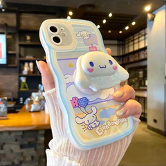 Kawai Cinnamoroll Holder Phone Case