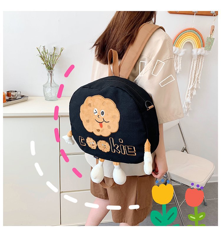 Cute Cartoon Cookie Backpack