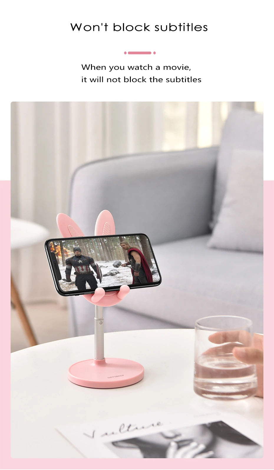 Kawaii Bunny Stand Phone Holder