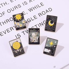 Punk Style Tarot Series Pins