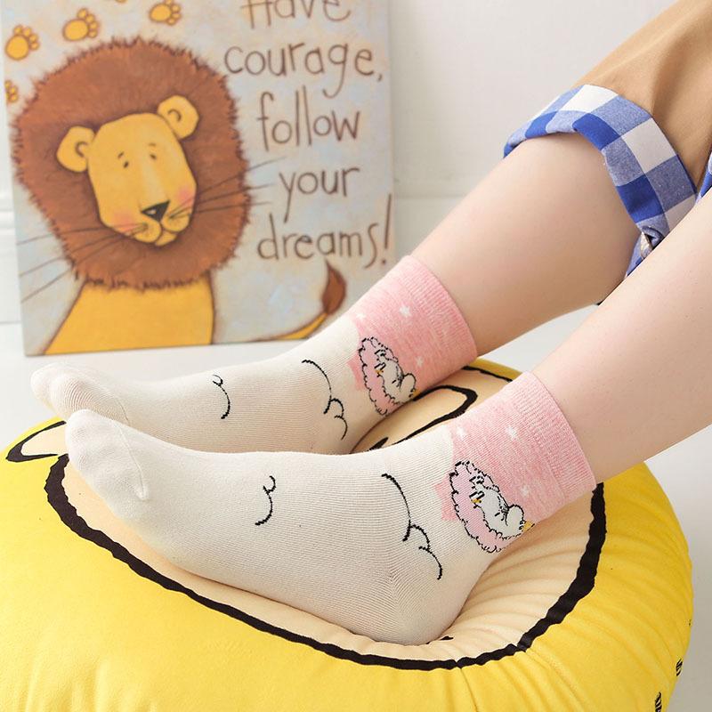 Cartoon Anime Hippo Socks