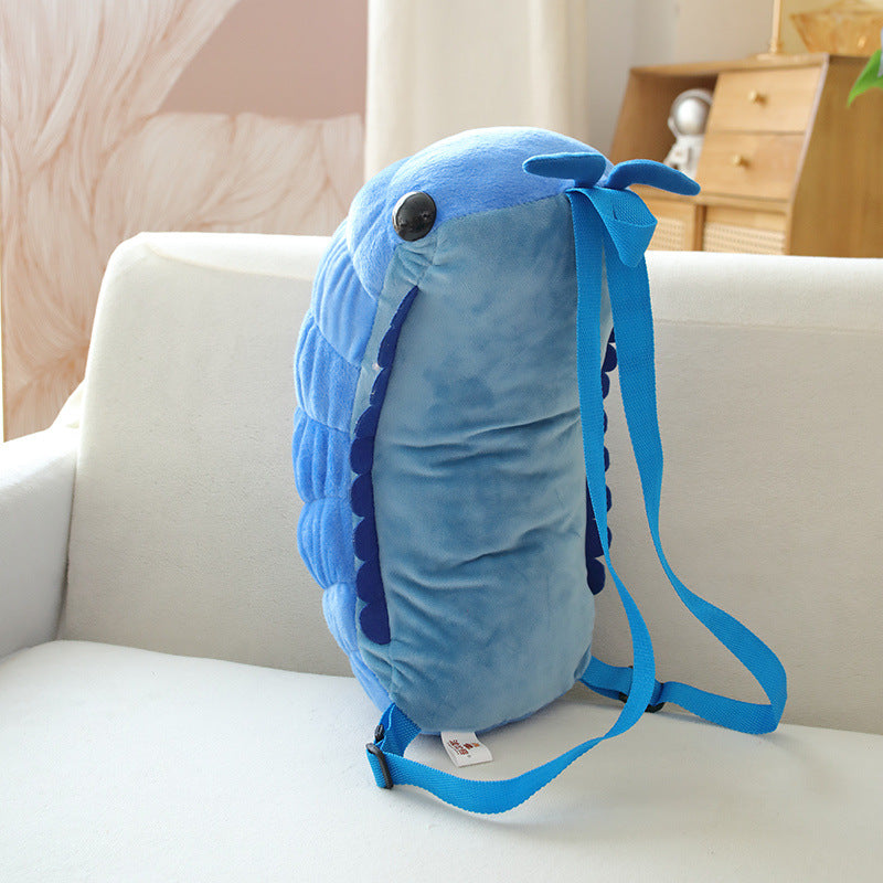 Kawaii Isopod Plush Backpack