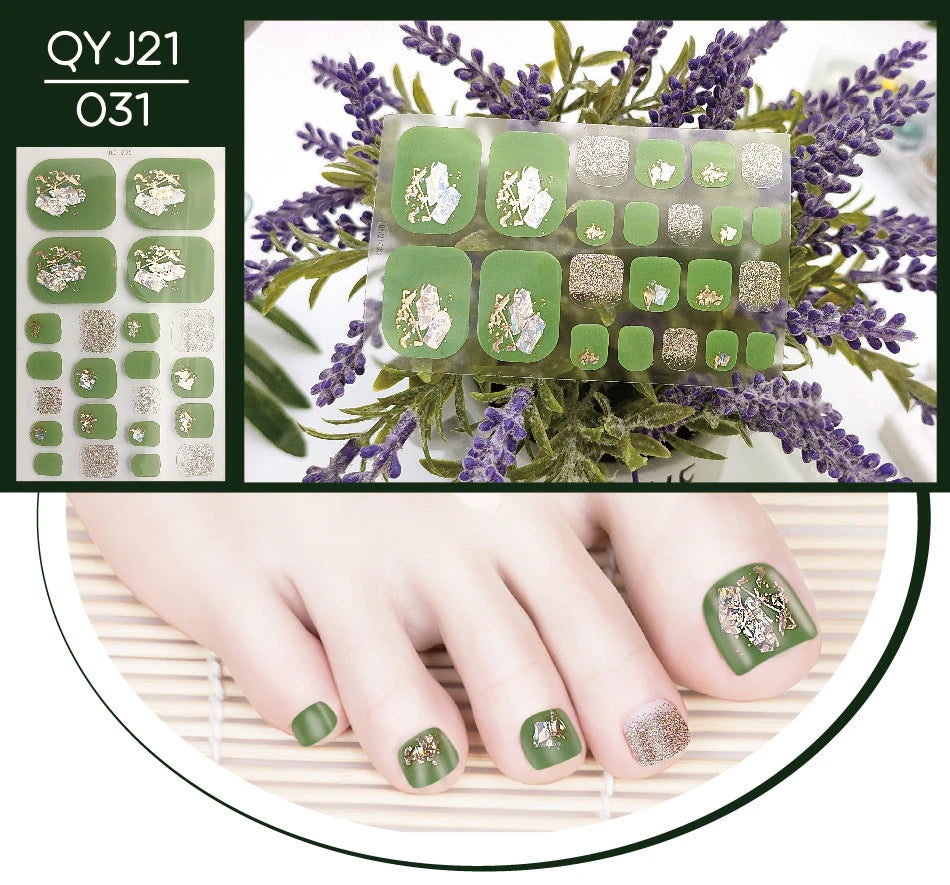 Summer Waterproof Nail Sticker