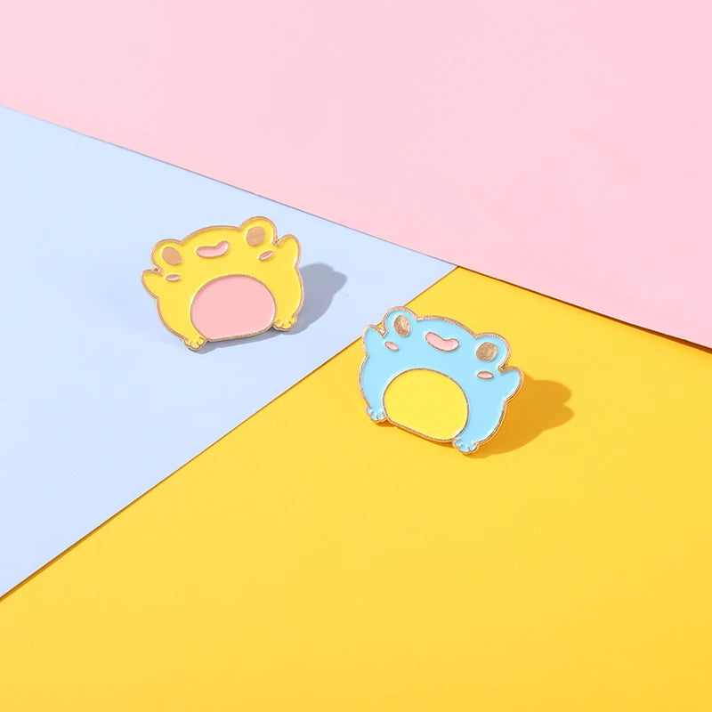 Creative Cartoon Frog Pins