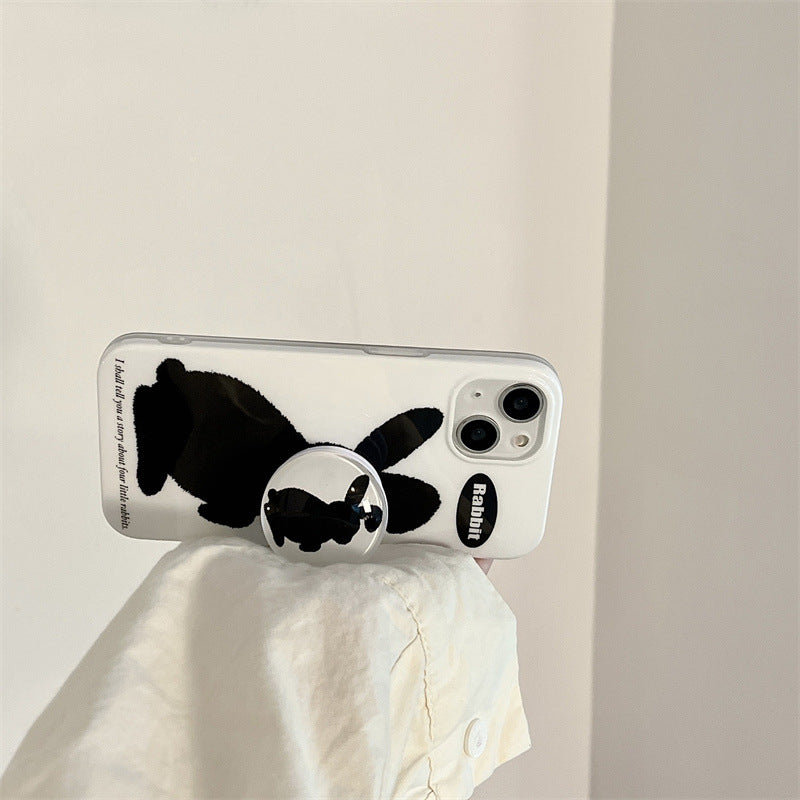 Black Bunny Phone Case