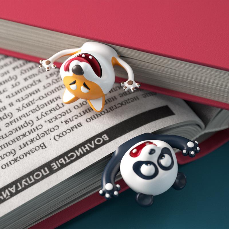 Wacky Animal Bookmarks