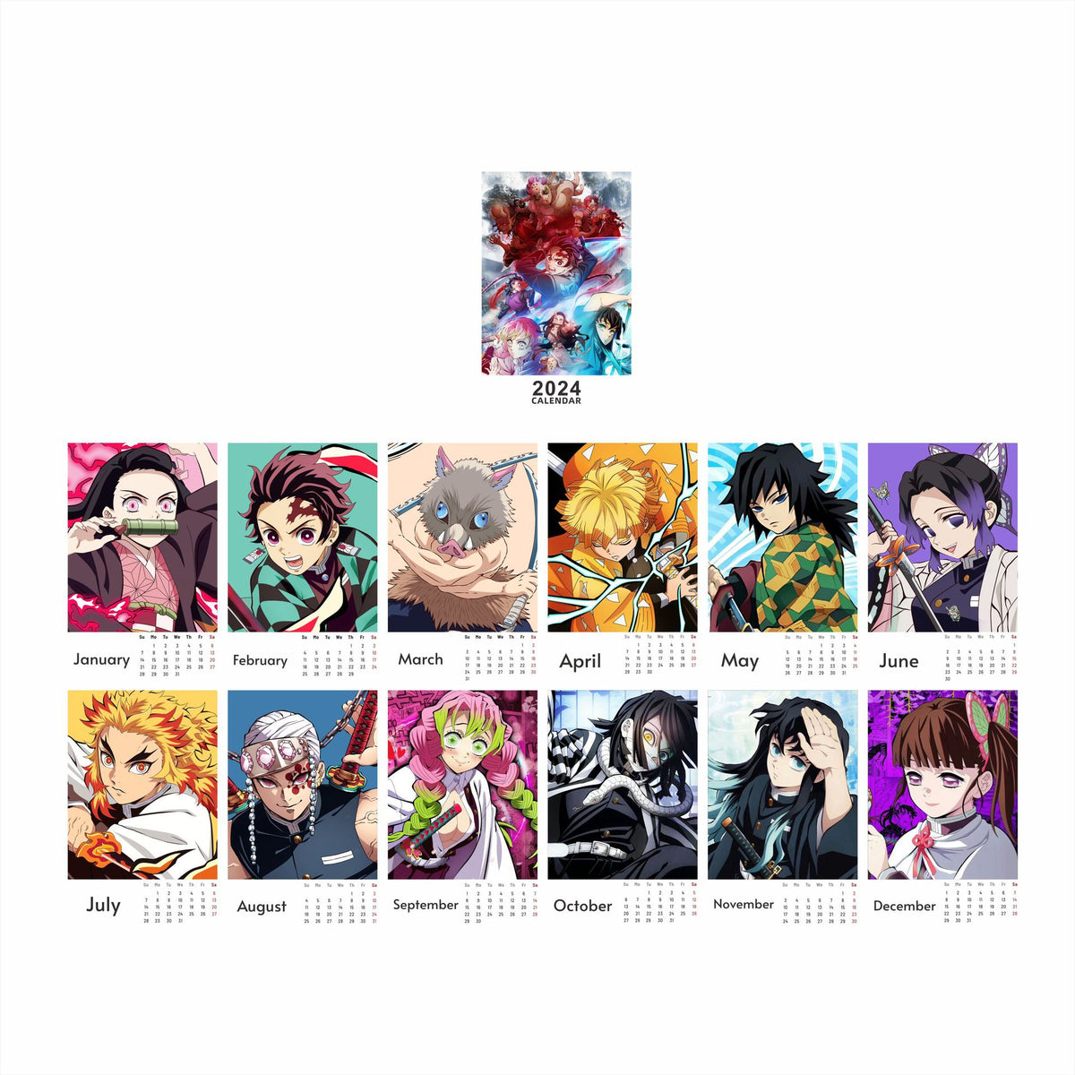 Spy Family 2024 Calendar