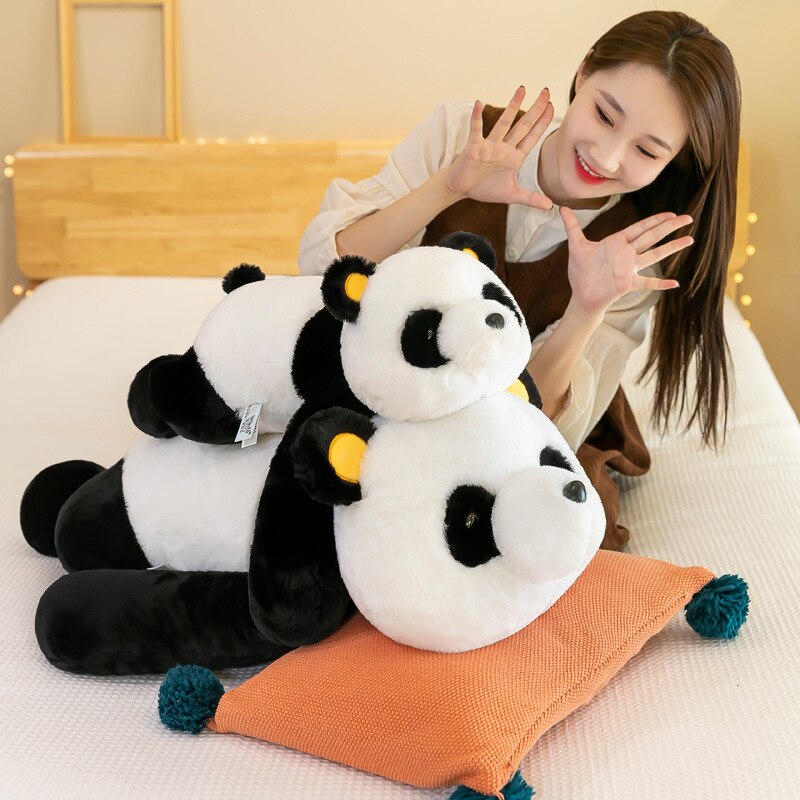 65/80/100cm Cute Giant Panda Plush Toy/ Giant Panda Pillow/ Chinese Panda Doll/ Children's Birthday Gift/ Christmas Gift