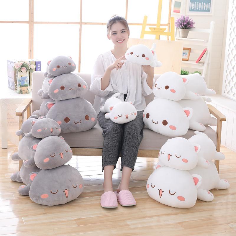 Lying down Cat Plush Doll