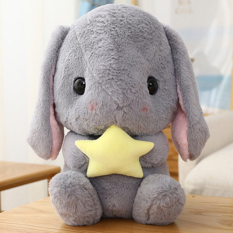 65cm large Cute Soft Lop Rabbit Plush Toy Pink Stuffed Plush Rabbit Doll Graduation Birthday Christmas Girl Kids Children Gift