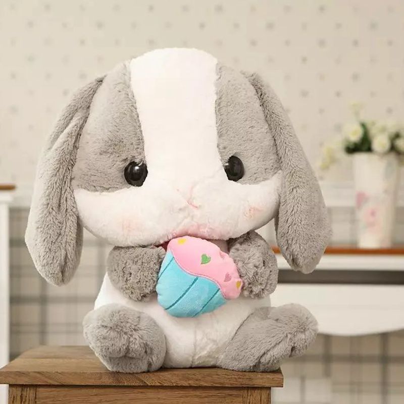 65cm large Cute Soft Lop Rabbit Plush Toy Pink Stuffed Plush Rabbit Doll Graduation Birthday Christmas Girl Kids Children Gift