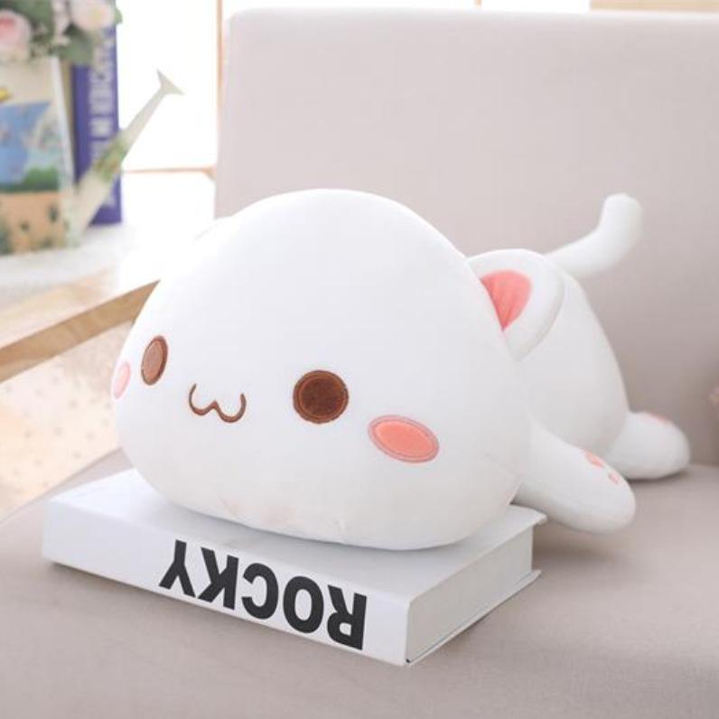 Lying down Cat Plush Doll