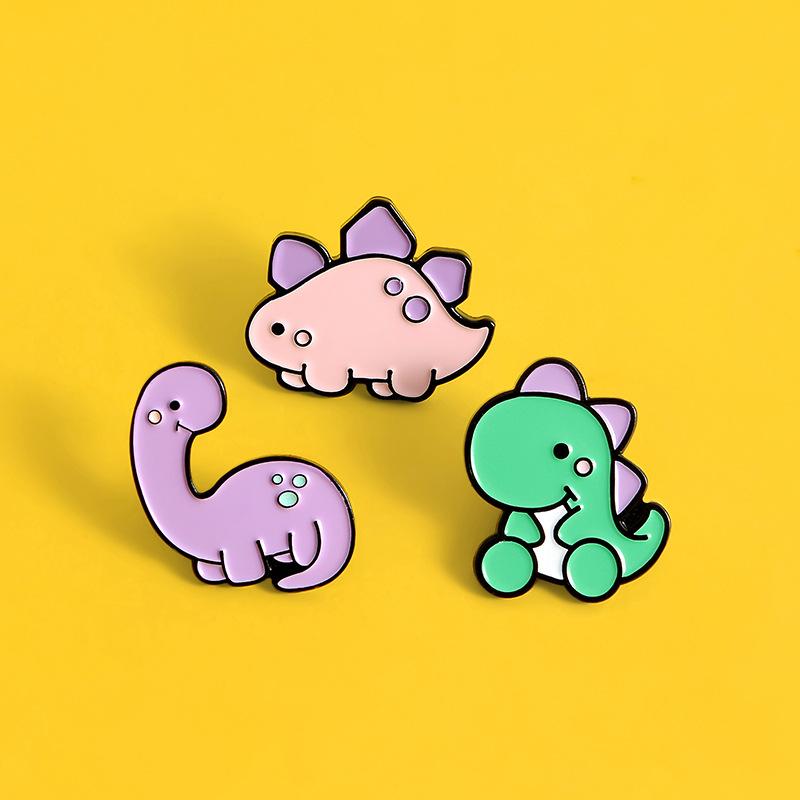 Dinosaur Baby Pins