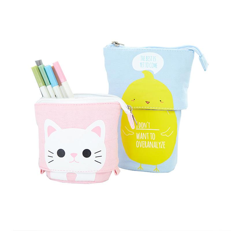 Kawaii Pets Stand-Up Pencil Case