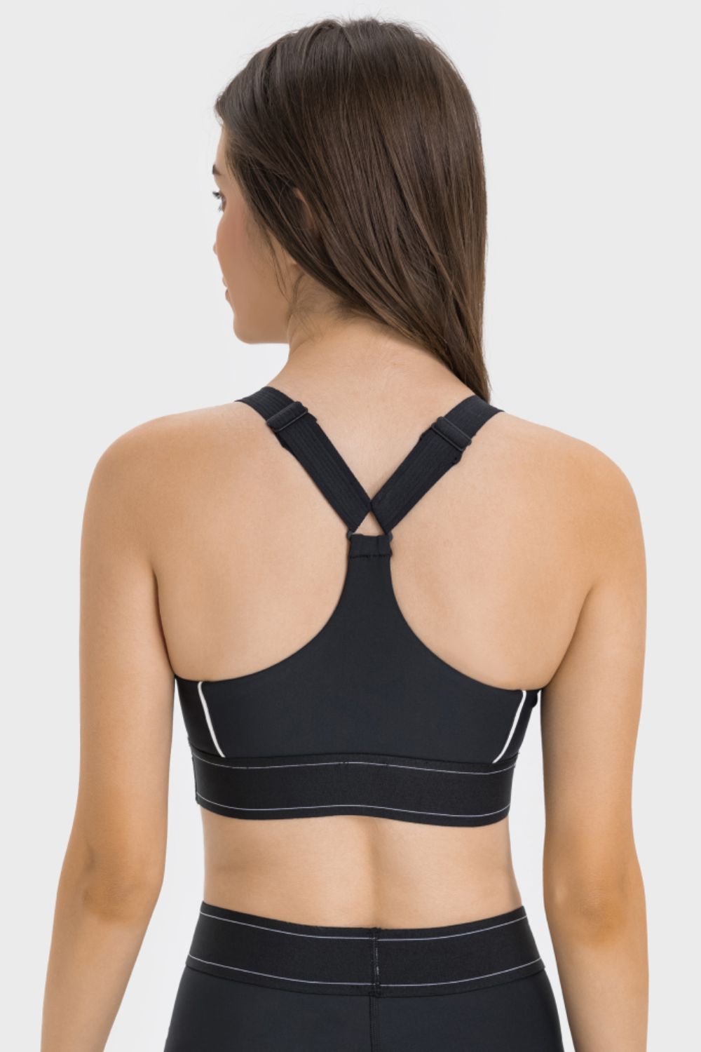 No Underwire Cropped Active Bra