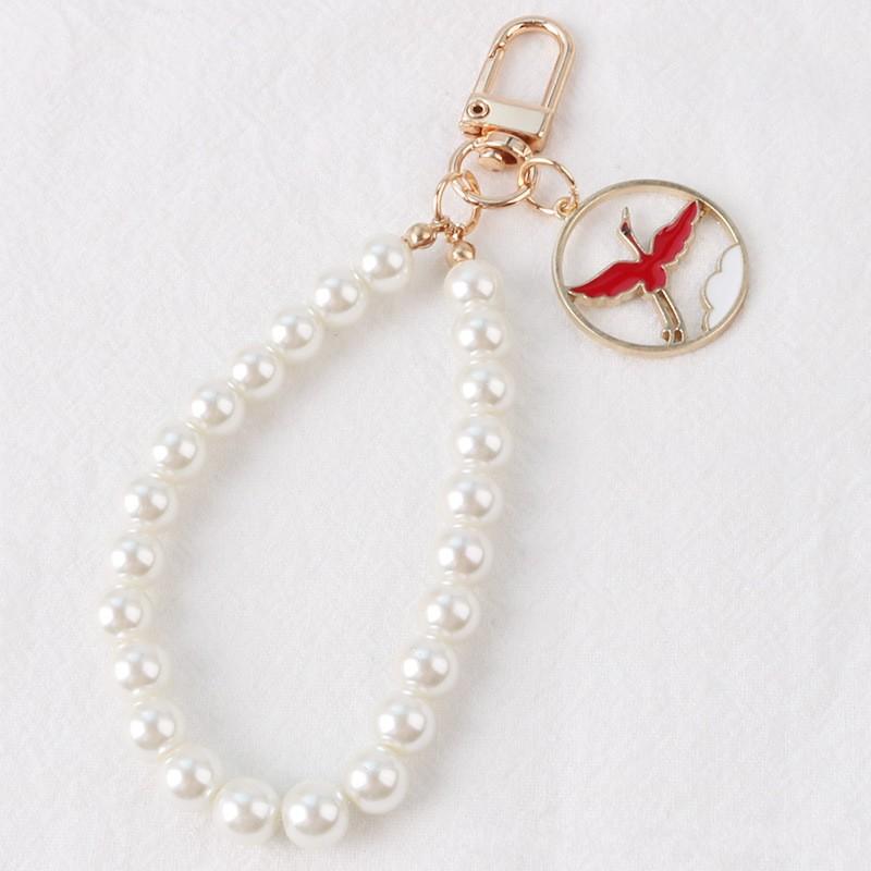 Classic Pearls Keychain