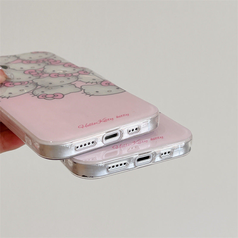 Kawaii Cartoon Cat Phone Case