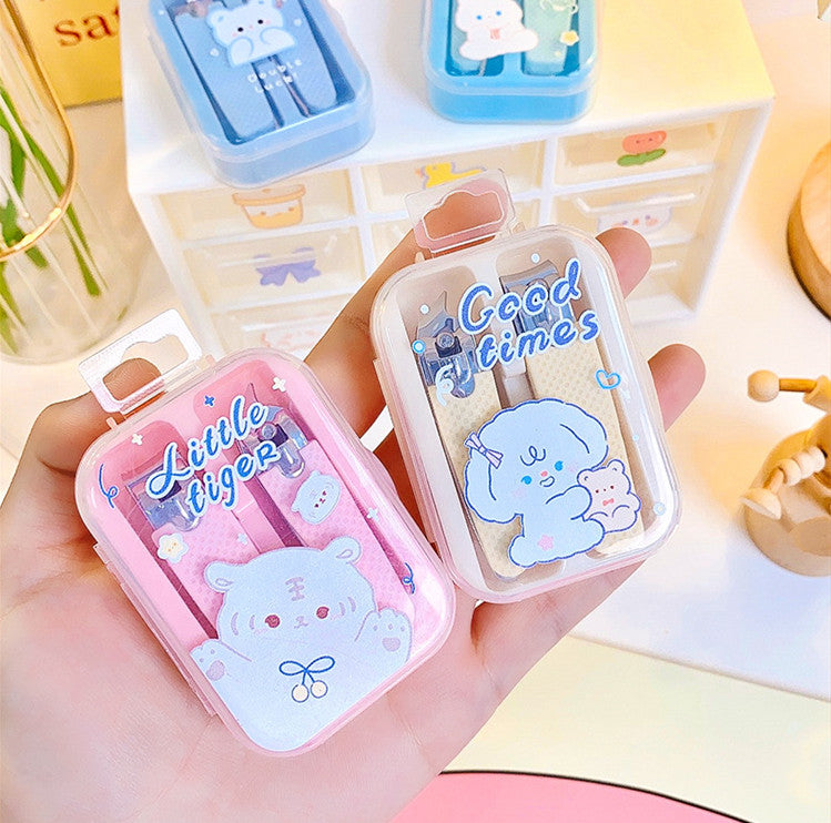 Cute Cartoon Nail Clippers Set