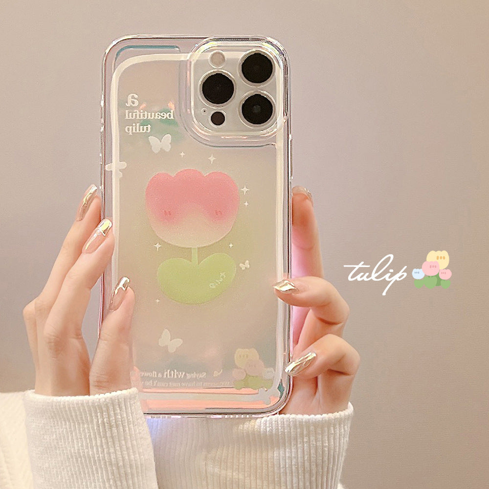 Laser Flower Phone Case