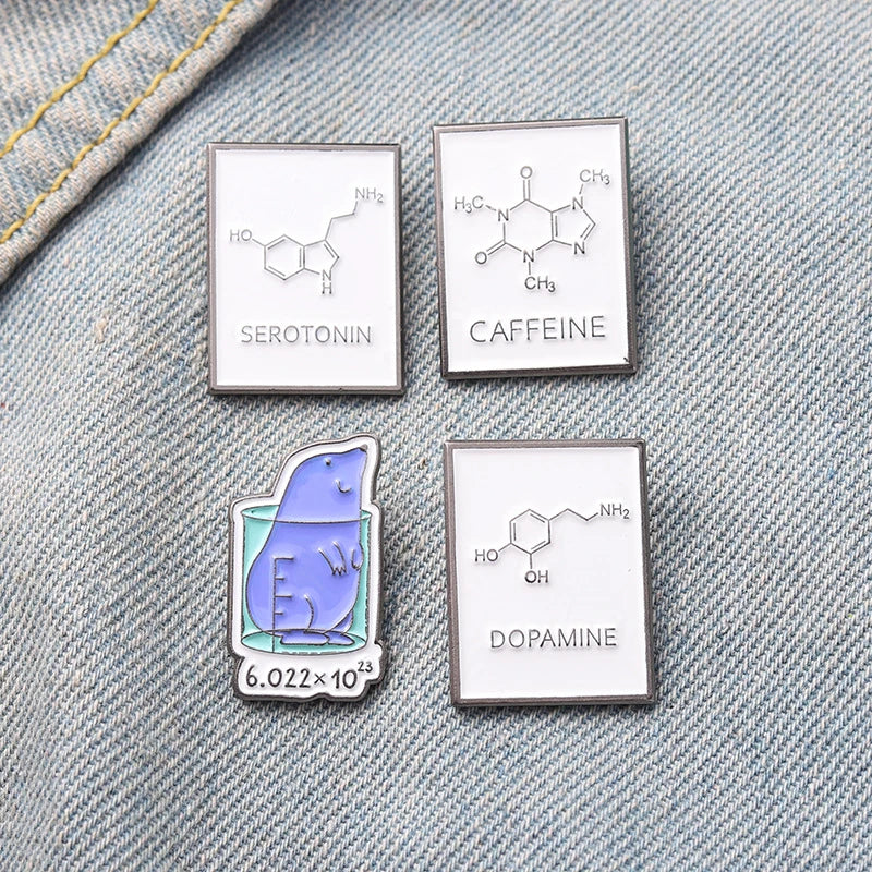 Letter Chemical Equation Pins