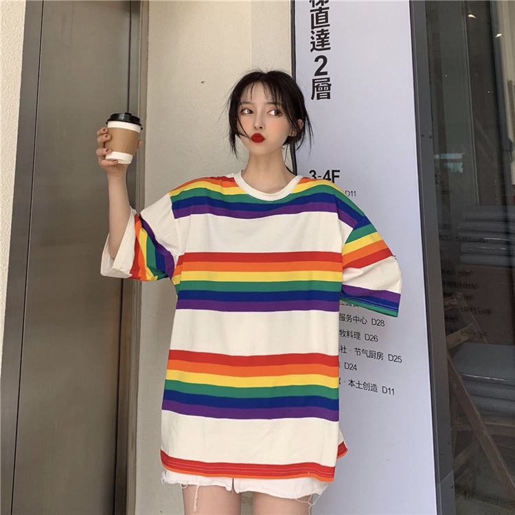 Sweet Girl Rainbow Tee