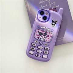 Creative Cartoon Purple Phone Case