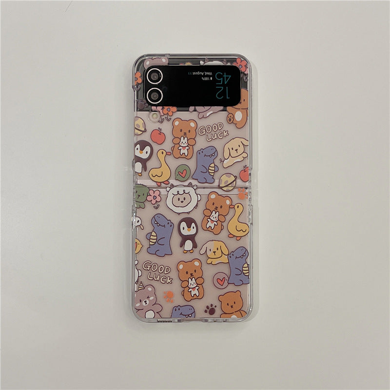 Cute Animal Samsung Foldable Phone Case