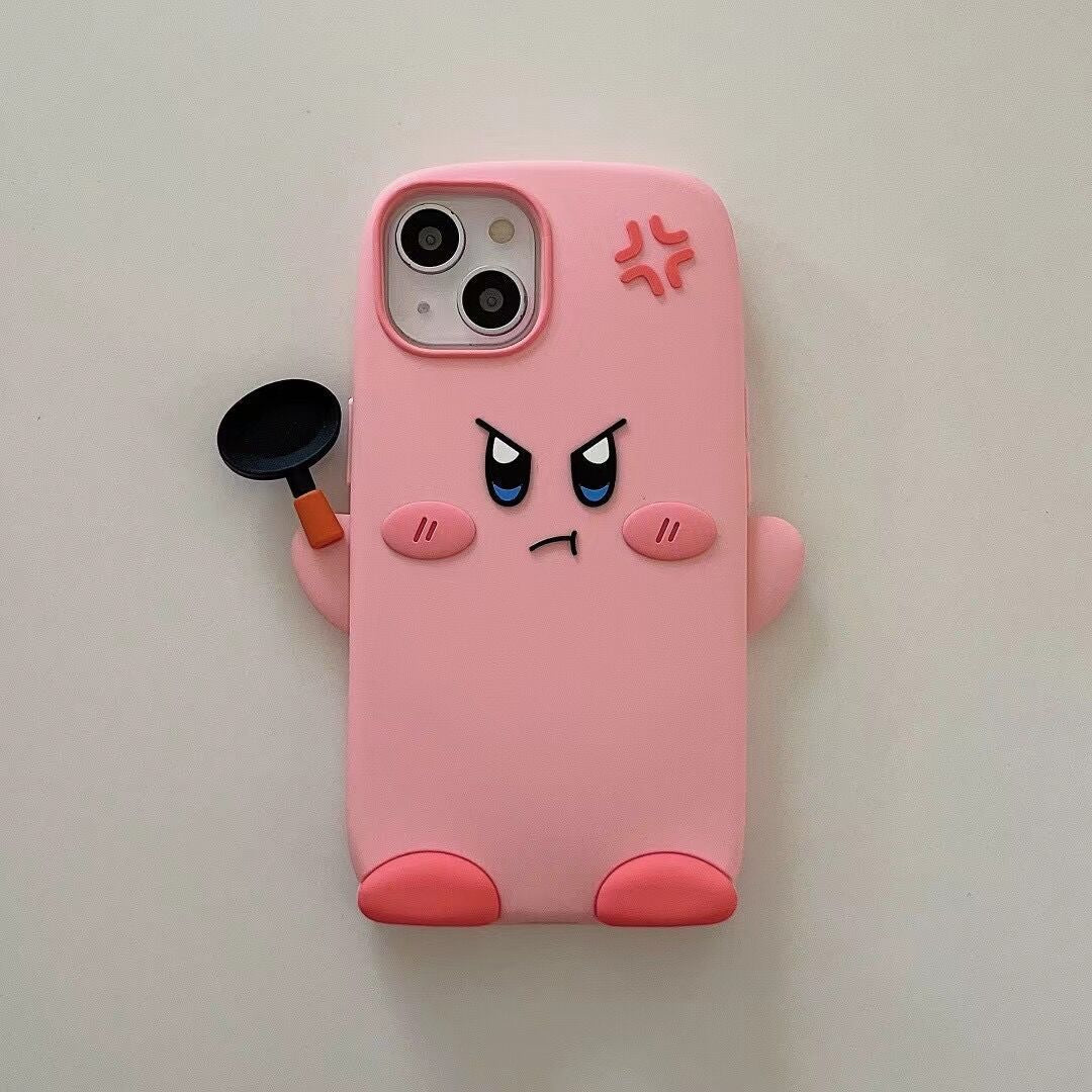 Cute Angry Kirby Phone Case