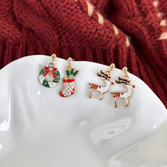 Christmas Elk Earrings