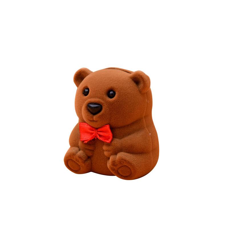 Bow Tie Bear Jewelry Box