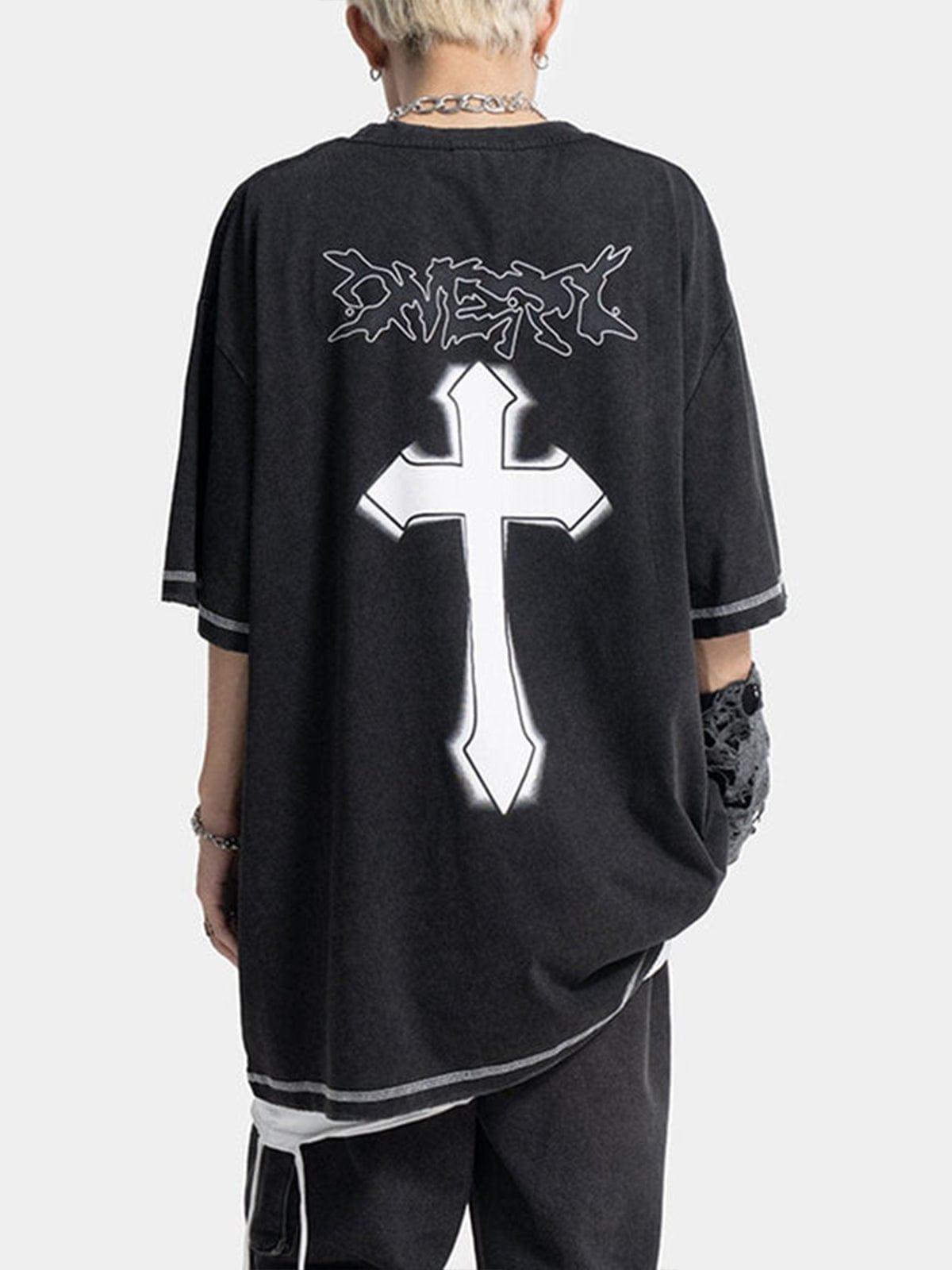 Cross Washed Graphic Tee