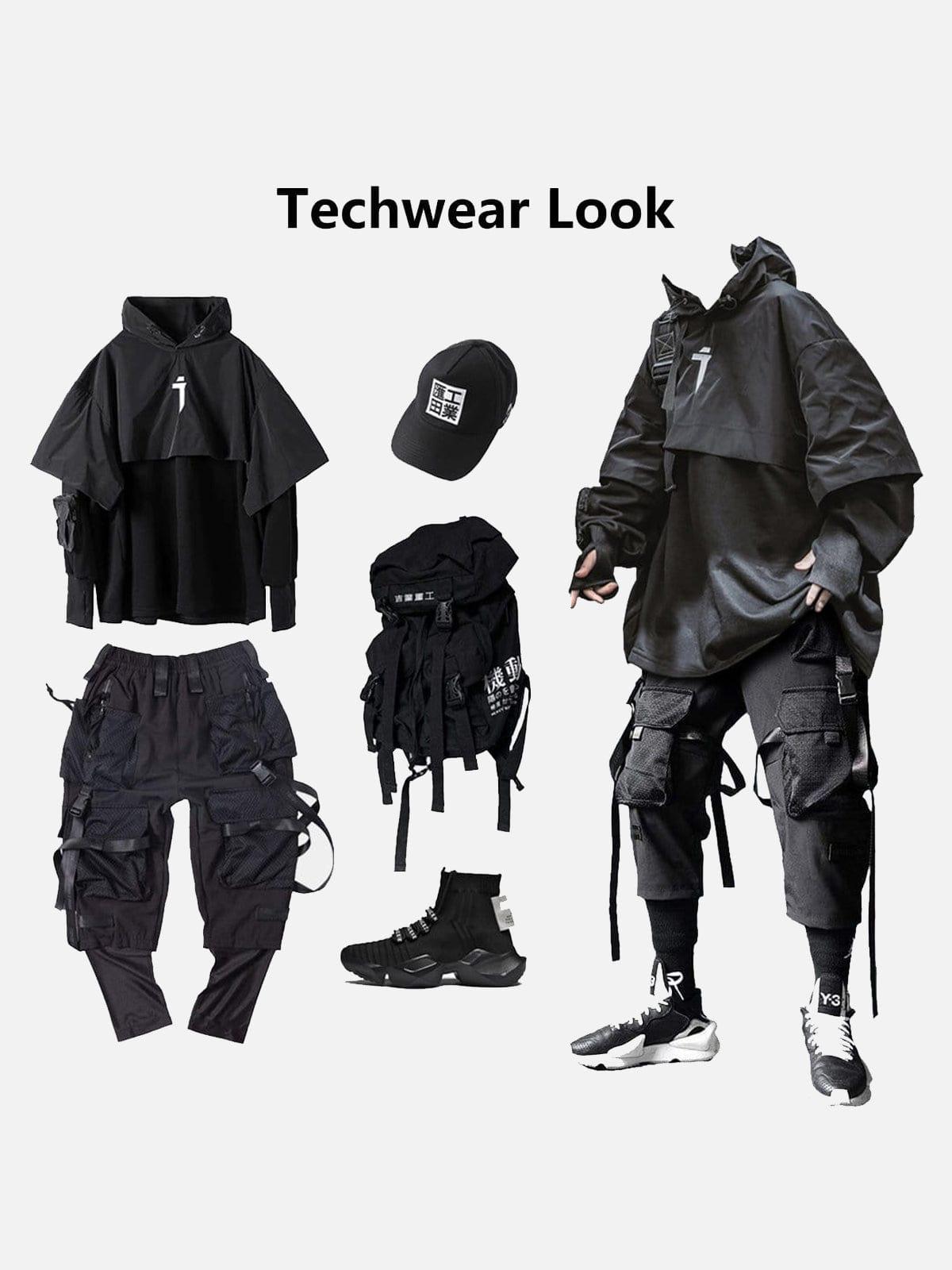 Cyberpunk Combat Functional Hoodies
