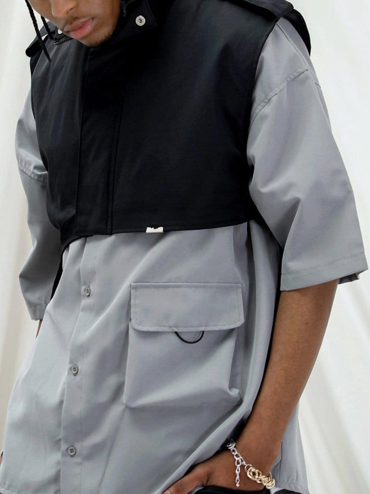 Function Irregular Cropped Vest
