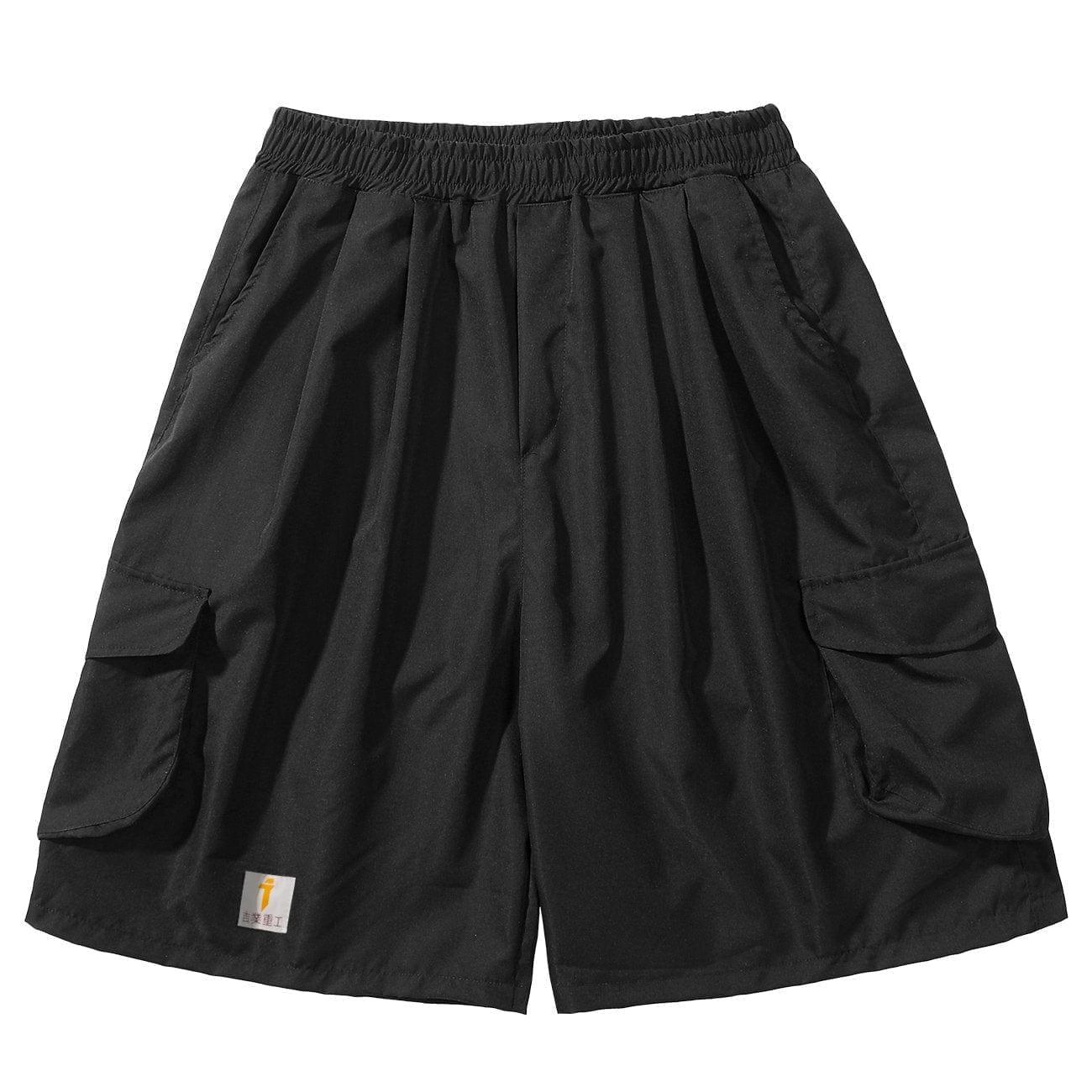 Detachable Apron Cargo Shorts