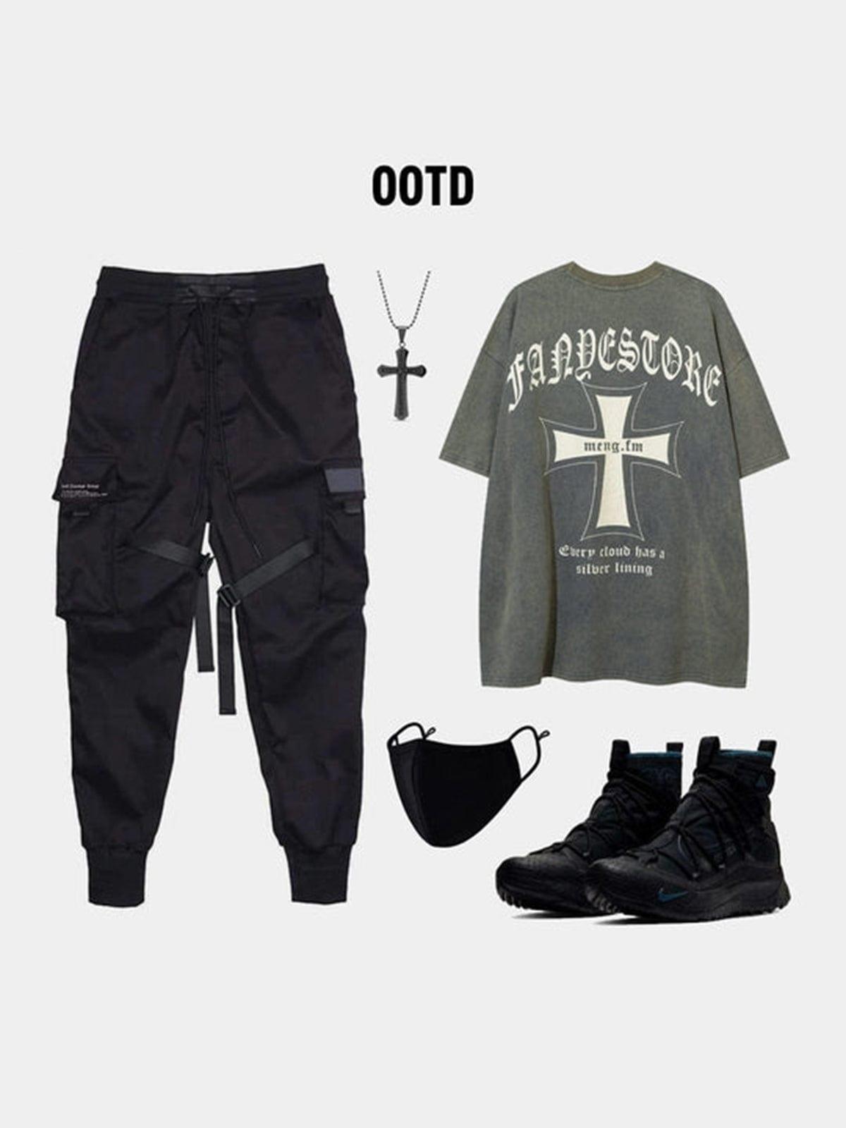 Letters Cross Graphic Tee