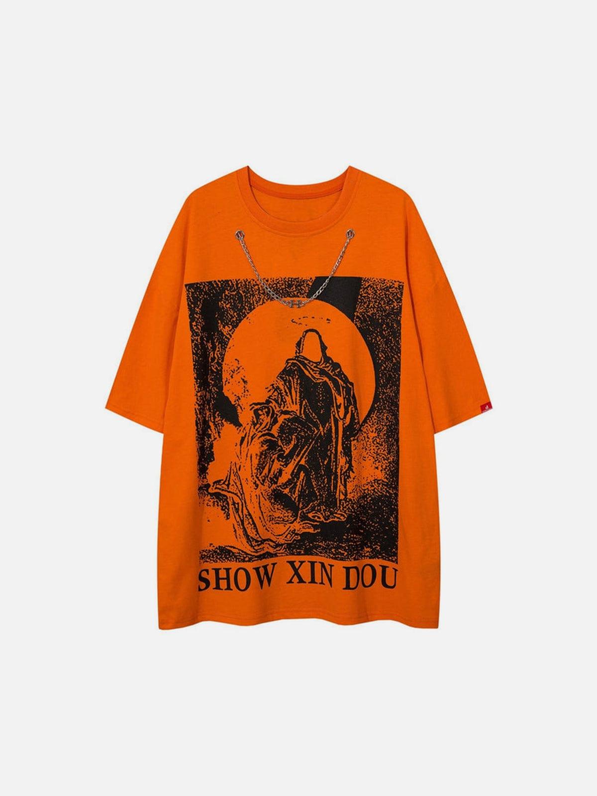 Priest Salvation Chain Graphic Tee