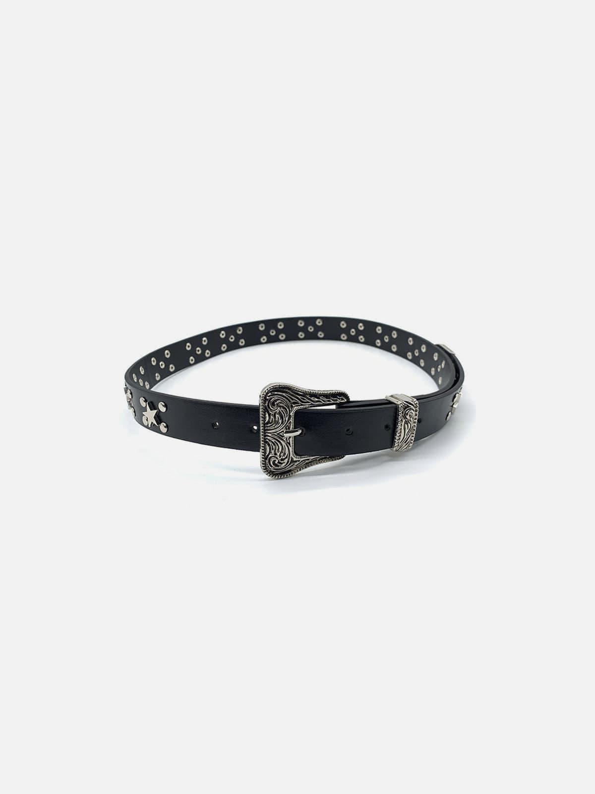 Punk Personalized Chain Rivet Decoration Belt