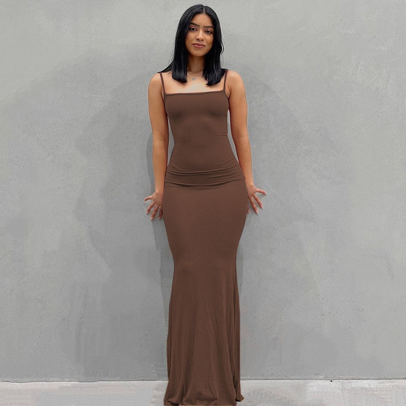 Hannah Slim-Fit Maxi Dress