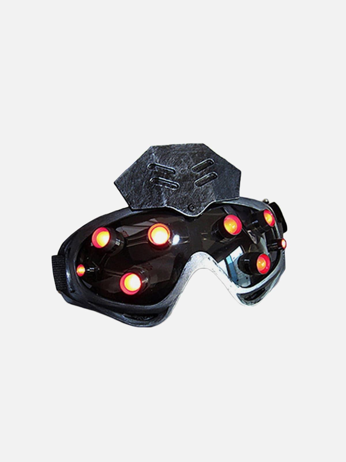 Cyberpunk Mechanical Sci-fi Steam Glow Mask