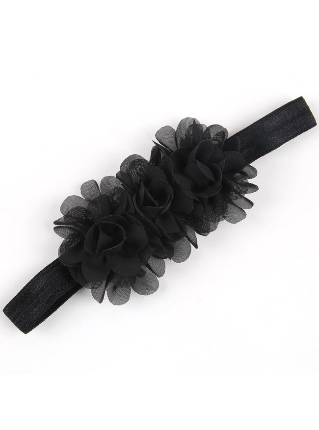 1PC Flower Headband Children Headwear Pearl