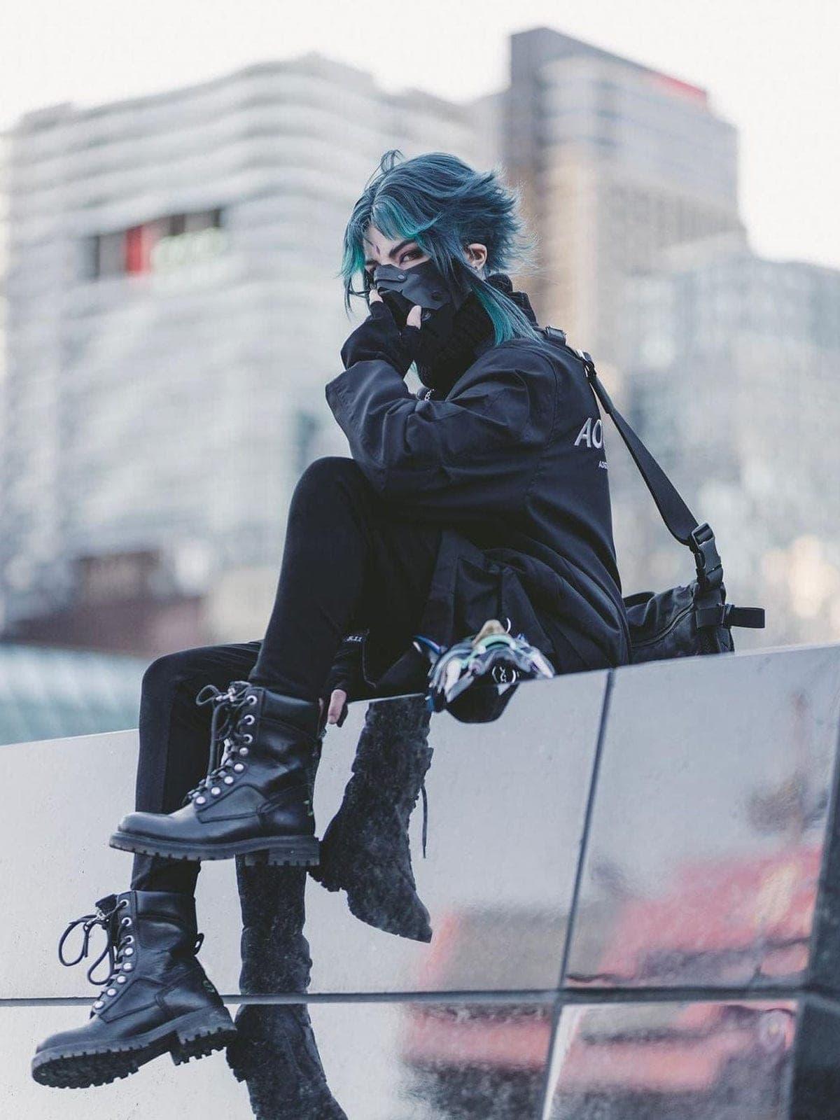 "Cyber Technology" Mask