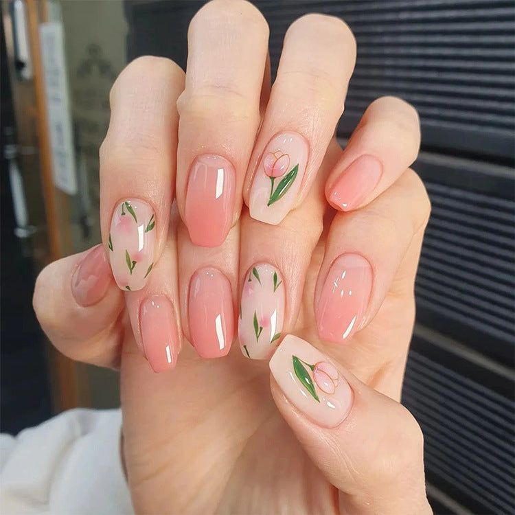 Kawaii Tulip Nail Sticker