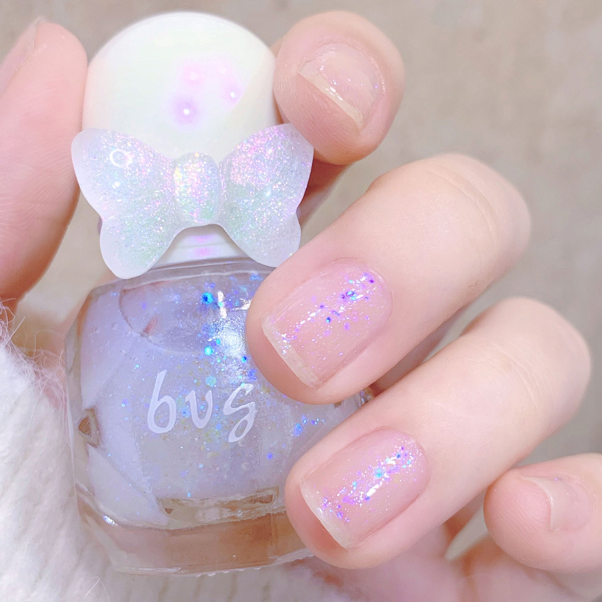 Kawaii Flower Nail Polish