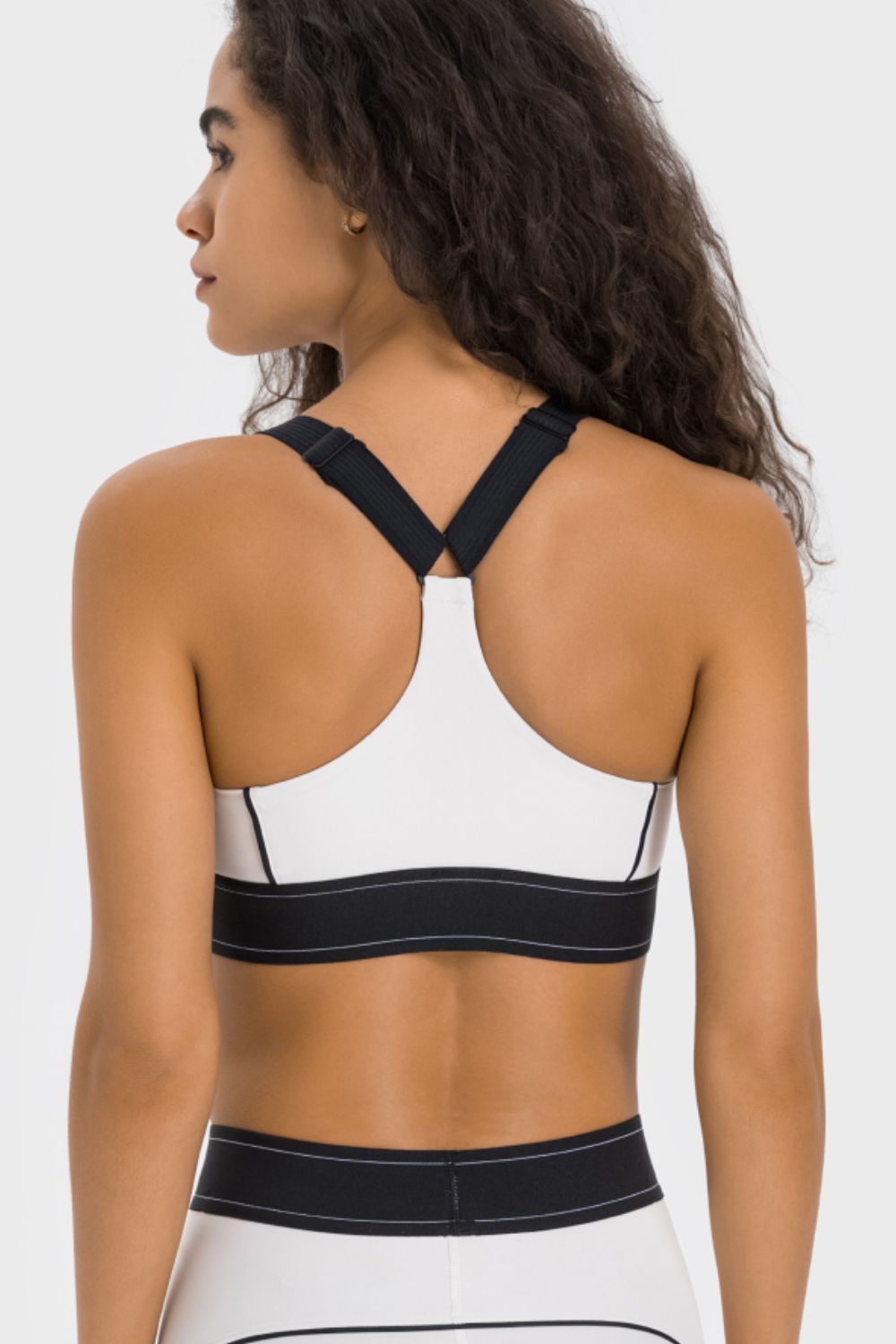 No Underwire Cropped Active Bra