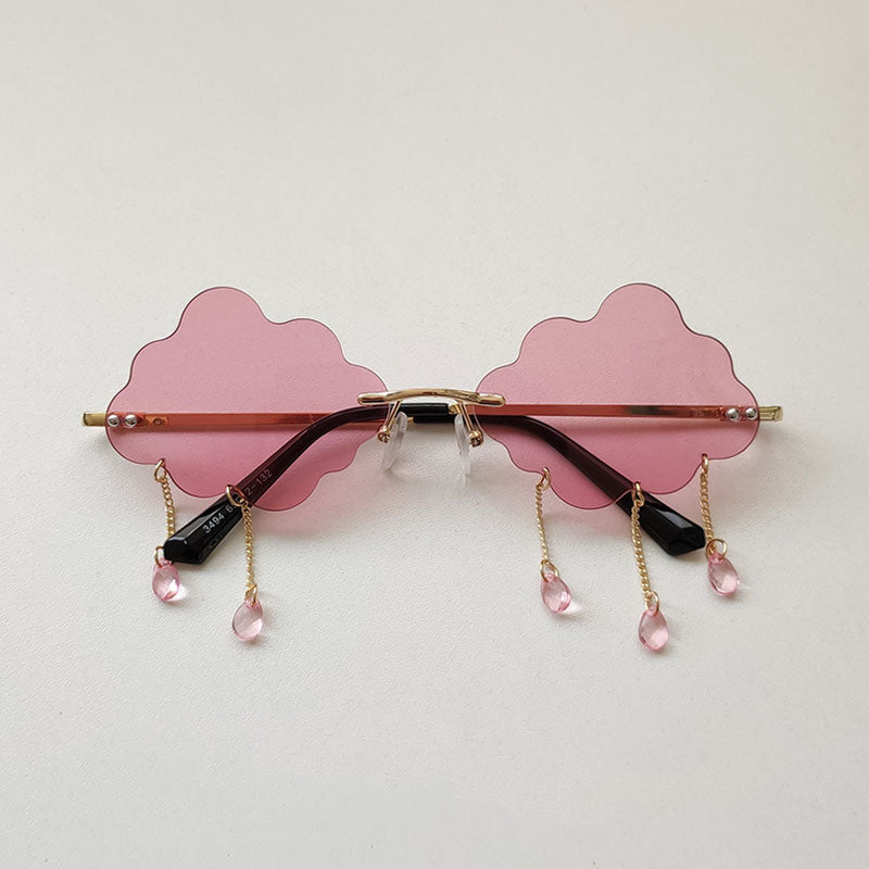 Candy Cloud Water Drop Sunglasses