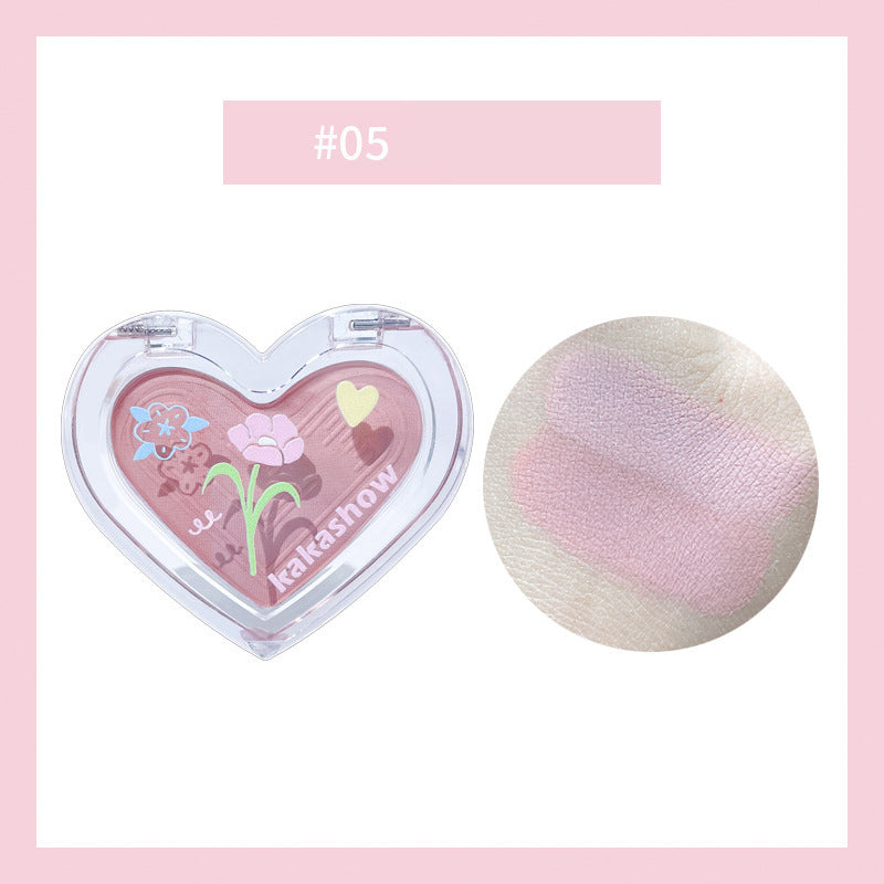 Heart Powder Mist Two-color Gradient Blush