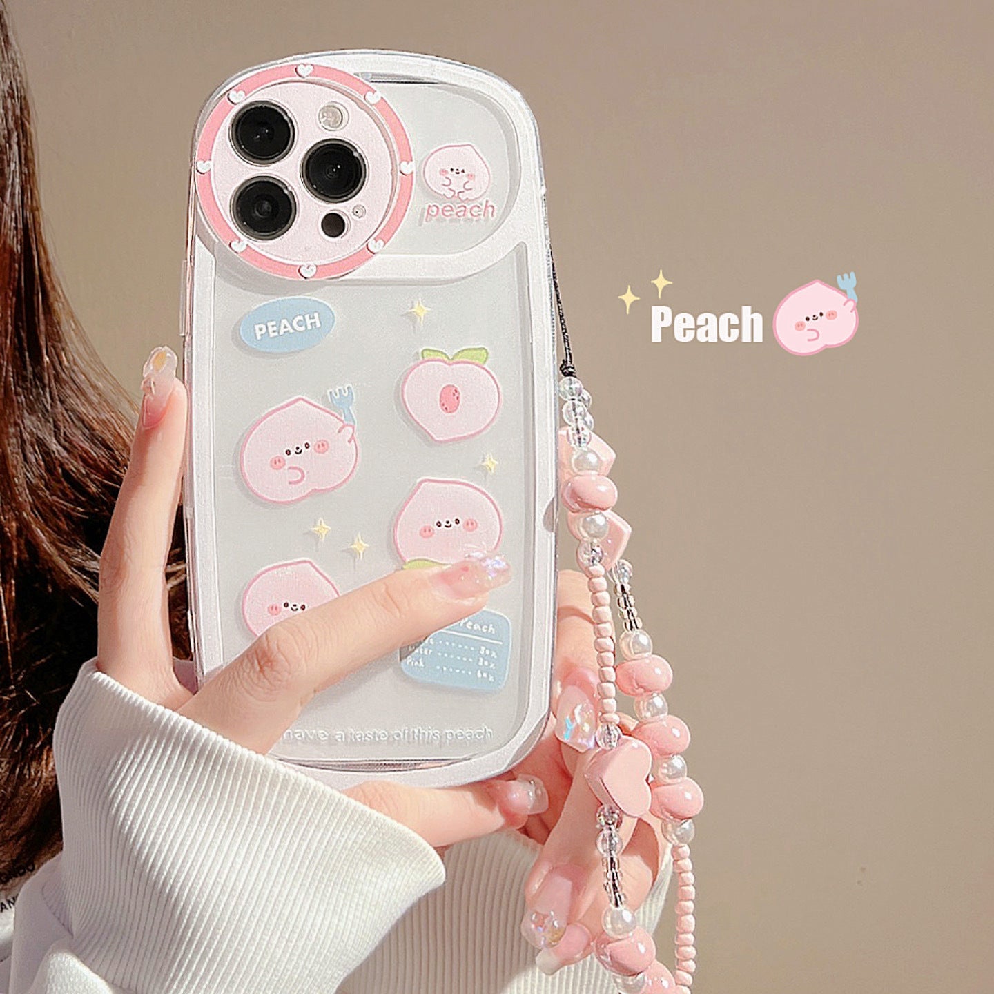 Cute Peach Phone Case