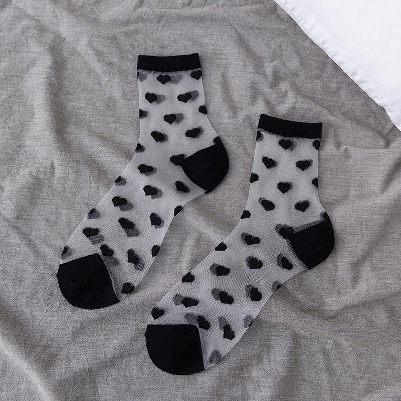 Korean Glass Silk Socks